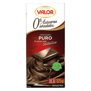Chocolate Valor puro 0% azúcar añadidos 100 G
