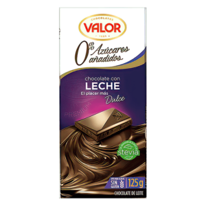 Chocolate Valor leche 0% azúcares añadidos 100 G