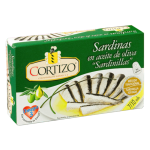 Sardina Cortizo En Aceite De Oliva Fácil Apertura 7/10 63G