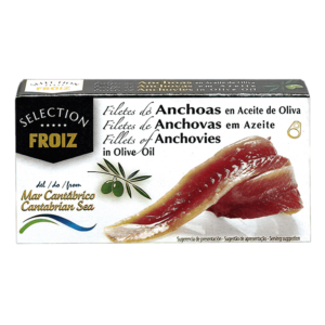 Filetes De Anchoa Froiz Selección Del Mar Catábrico En Aciete De Oliva 29G