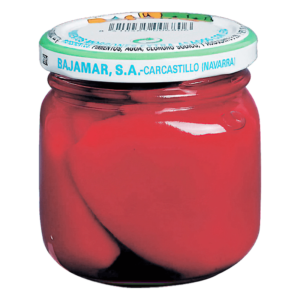 Pimientos morrones Bajamar asados frasco 122 g