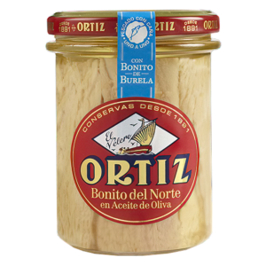 Bonito del Norte Ortiz en aceite de oliva frasco 150g