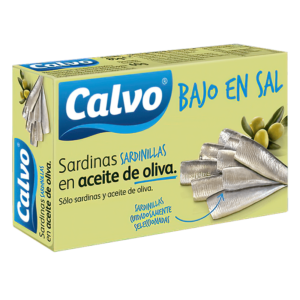 Sardinas (Sardinillas) en Aceite de Oliva Bajo en Sal 60 g