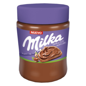 Crema de cacao Milka con avellanas 360g