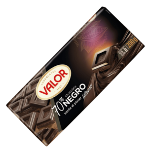 Chocolate Valor 70% negro 200g