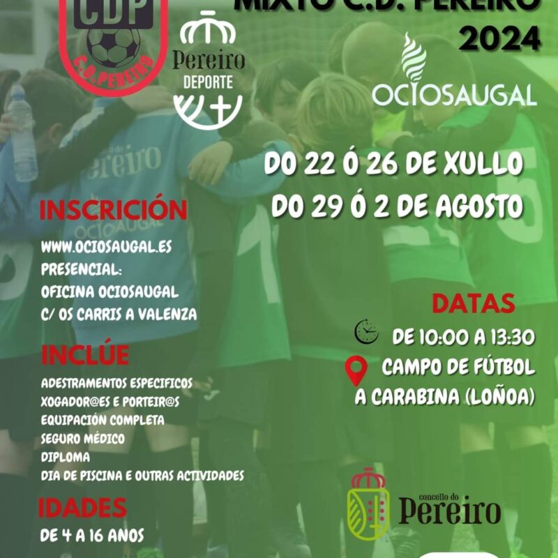 Campus +Q Fútbol mixto CD Pereiro 2024