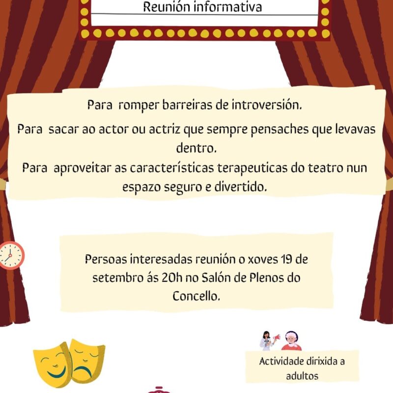 Reunión informativa Aula de Teatro