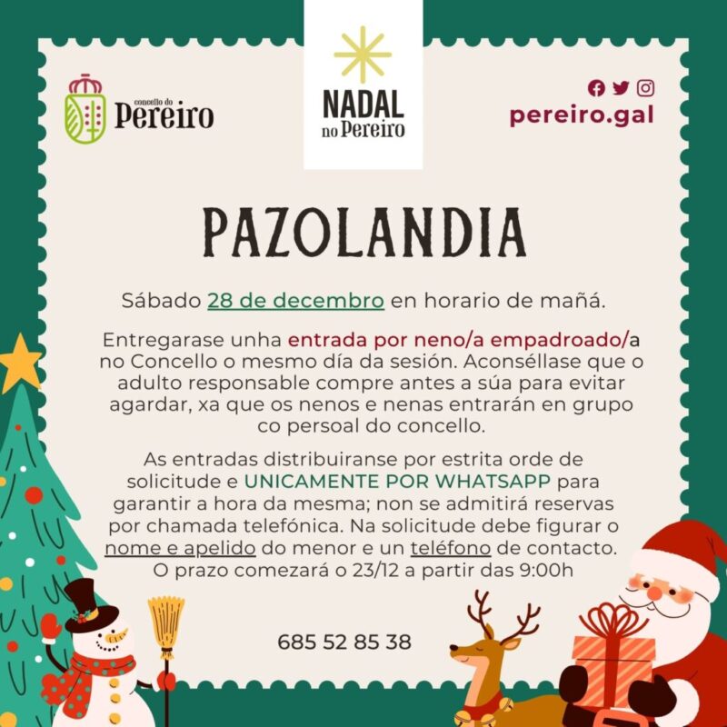 Pazolandia 2024 - Concello do Pereiro de Aguiar