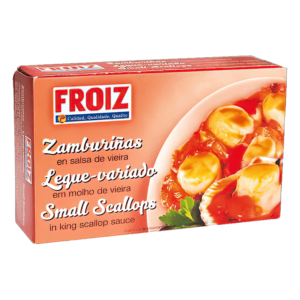 Zamburiñas Froiz en salsa de vieira fácil apertura 60 g