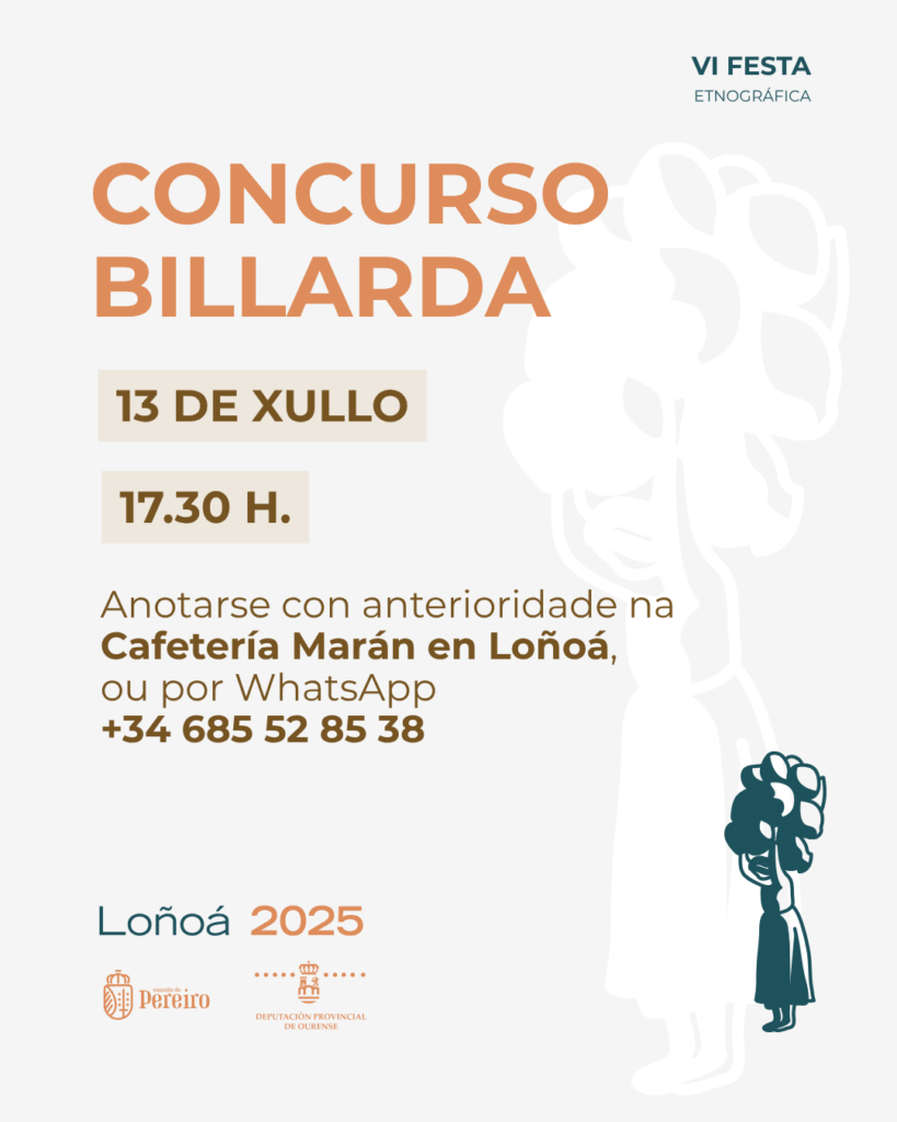 Concurso Billarda na VI Festa Etnográfica