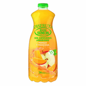 Bebida Don Simón sin azúcares añadidos mango y manzana 1.5 L